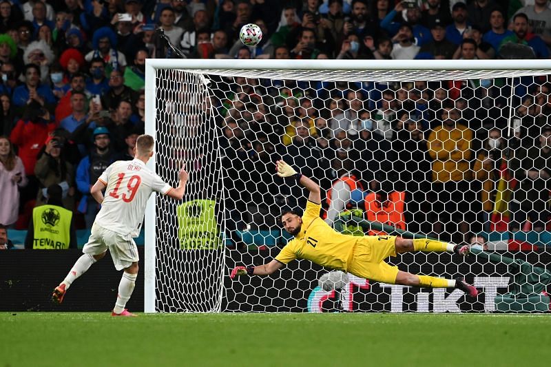 Olmo failed to cap a good performance with a good penalty